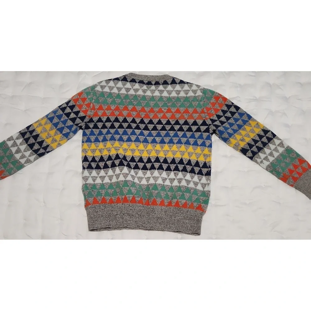 Gap Kids Sweater Size M (8) Marled Grey Prism Style Pre-Owned Excellent